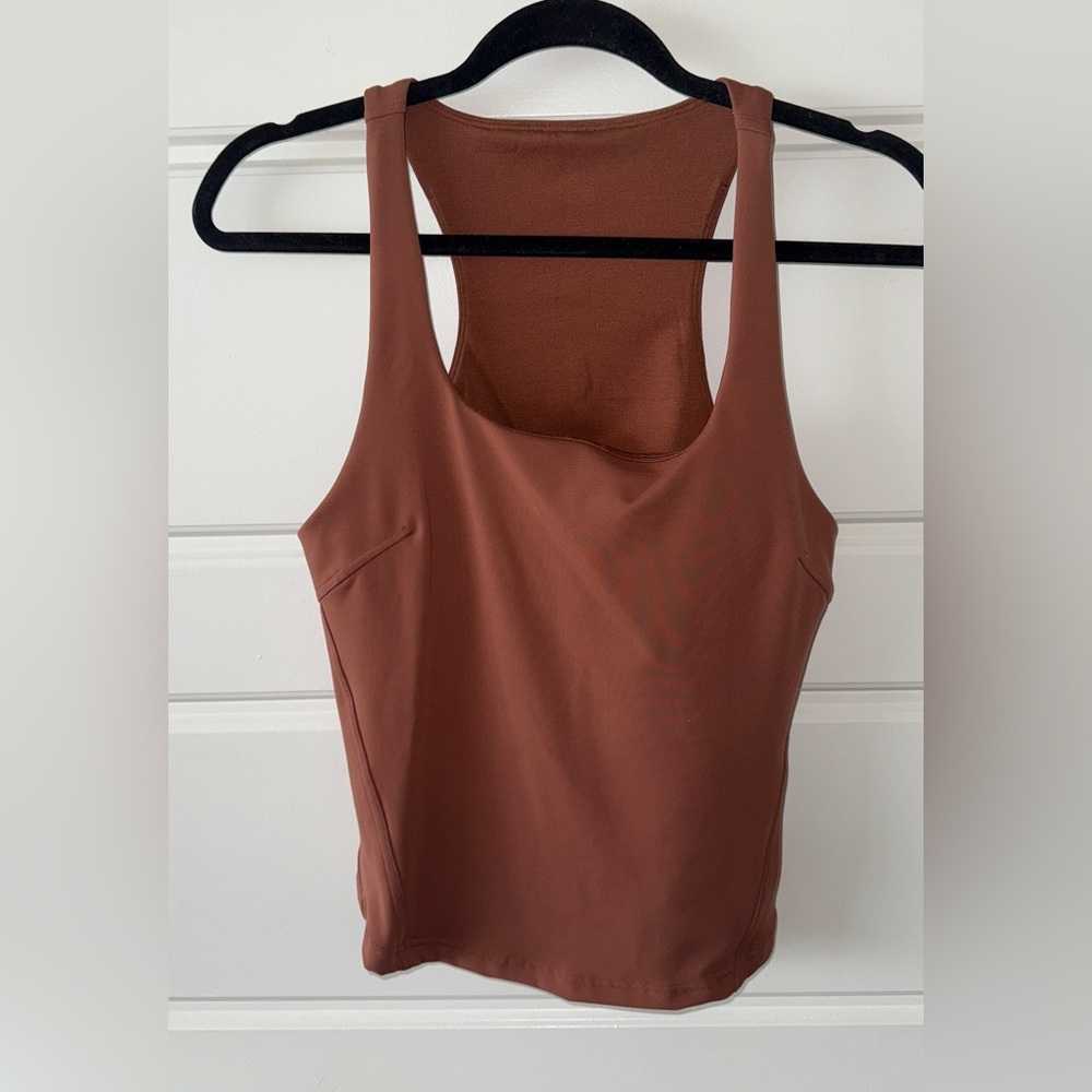 Lululemon Brown Cropped Tank Top